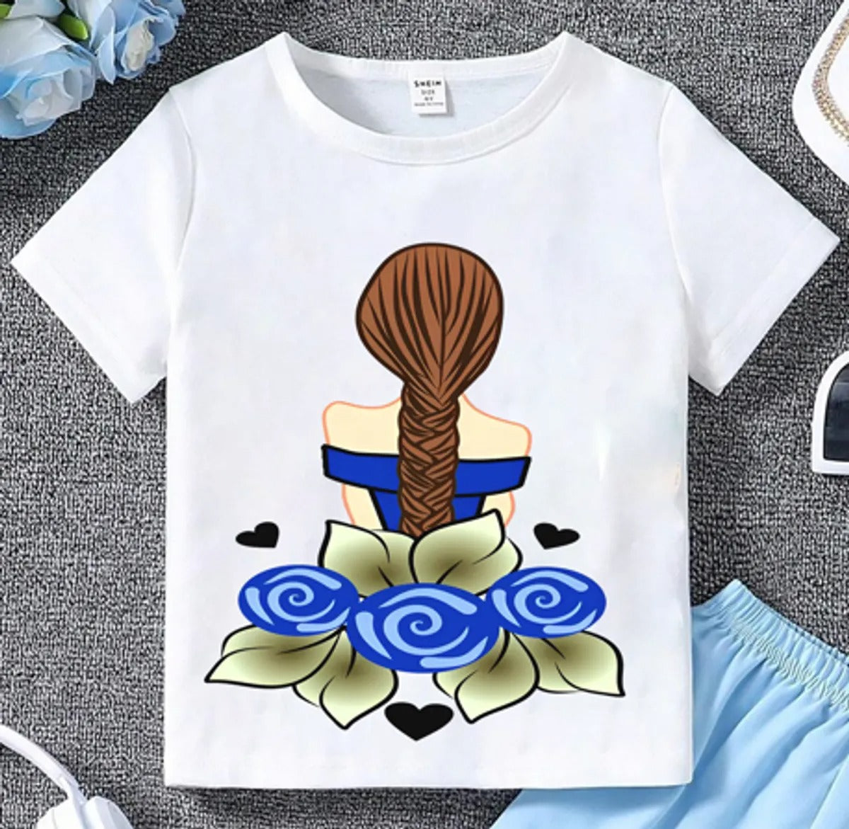 Sky Tinkle Trendy Girls T-Shirt & Pant  Set