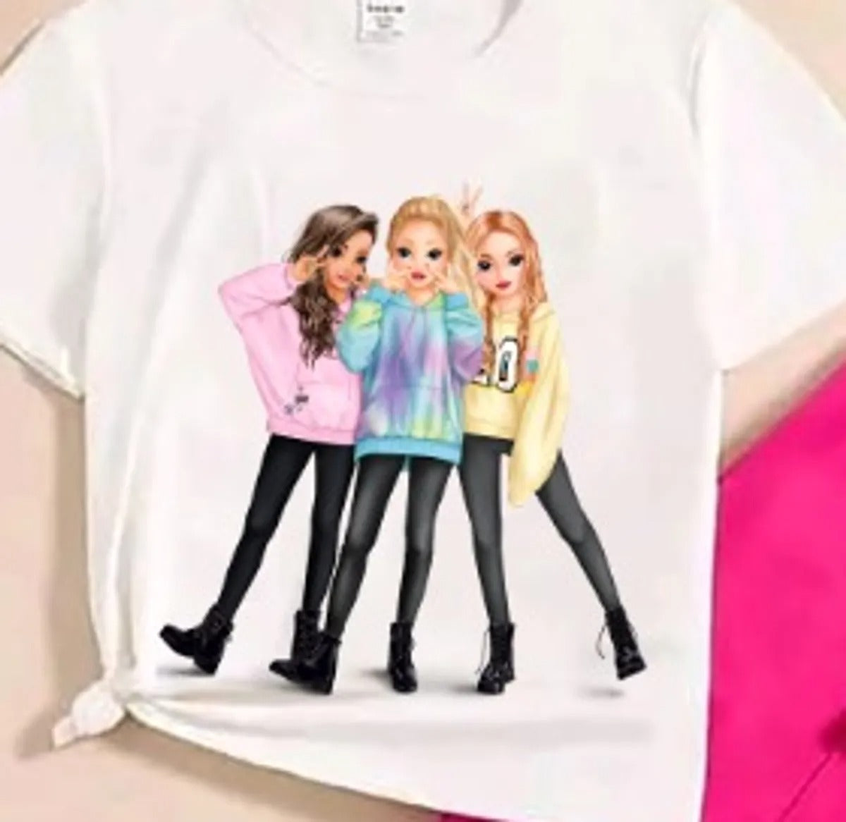 Rani Modern Fancy Girls T-shirt & Pant Set